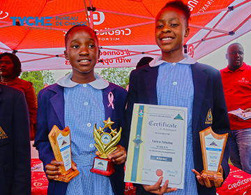 Tyche Connect Representatives at School Event